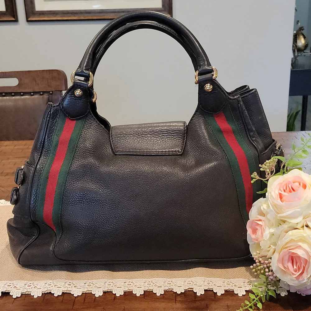 SOLD Beautiful and authentic Gucci weekender bag - Picture 2 of 14